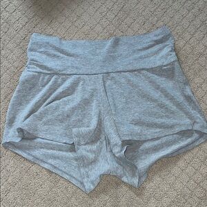 Motherhood Light Gray Sleep Shorts